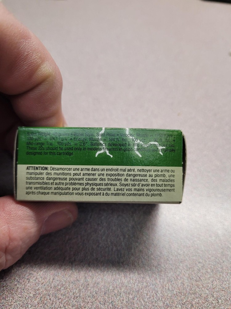 Empty Remington Thunderbolt 22 Long Rifle HI Speed