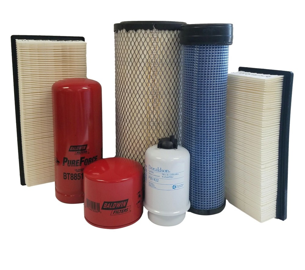 CFKIT Maintenance Filter Kit Compatible with CAT  262C2 Skid Steer w/ C3.4 Eng