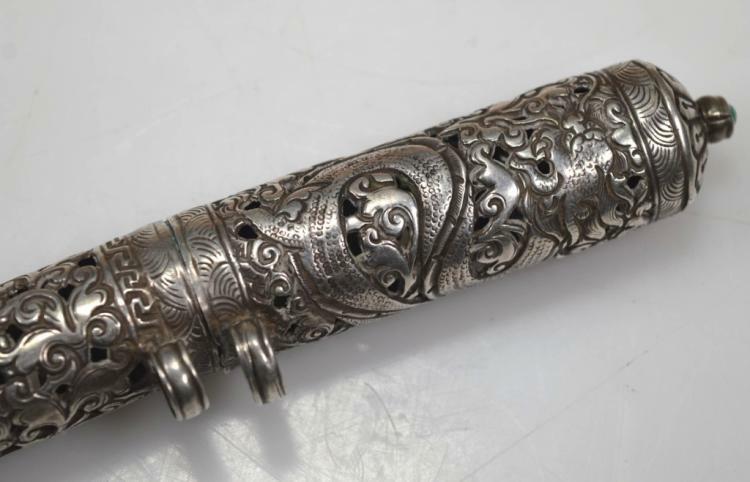 antique silver case