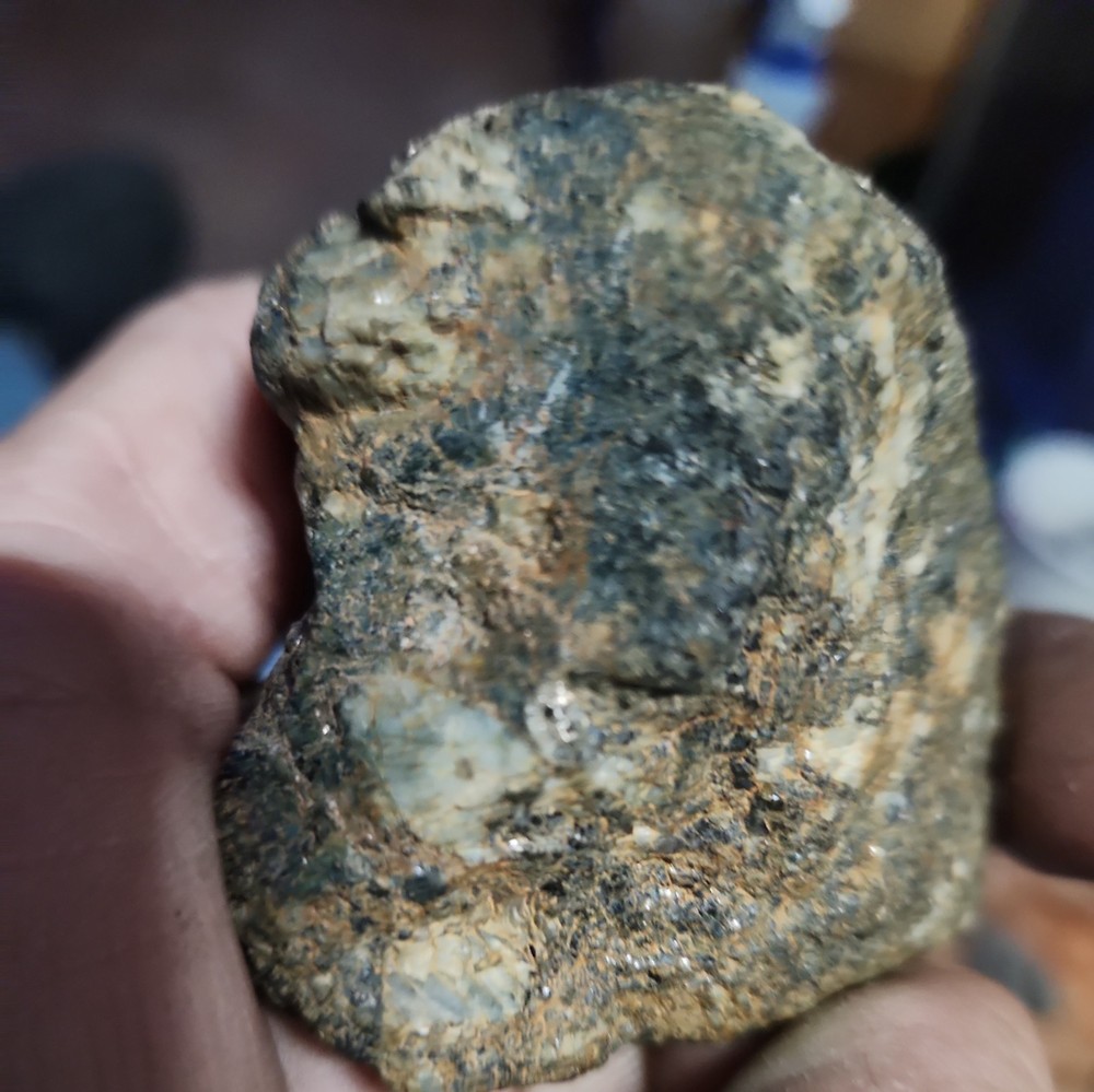 Gold platinum rhodium Ore Rock Highly Mineralized