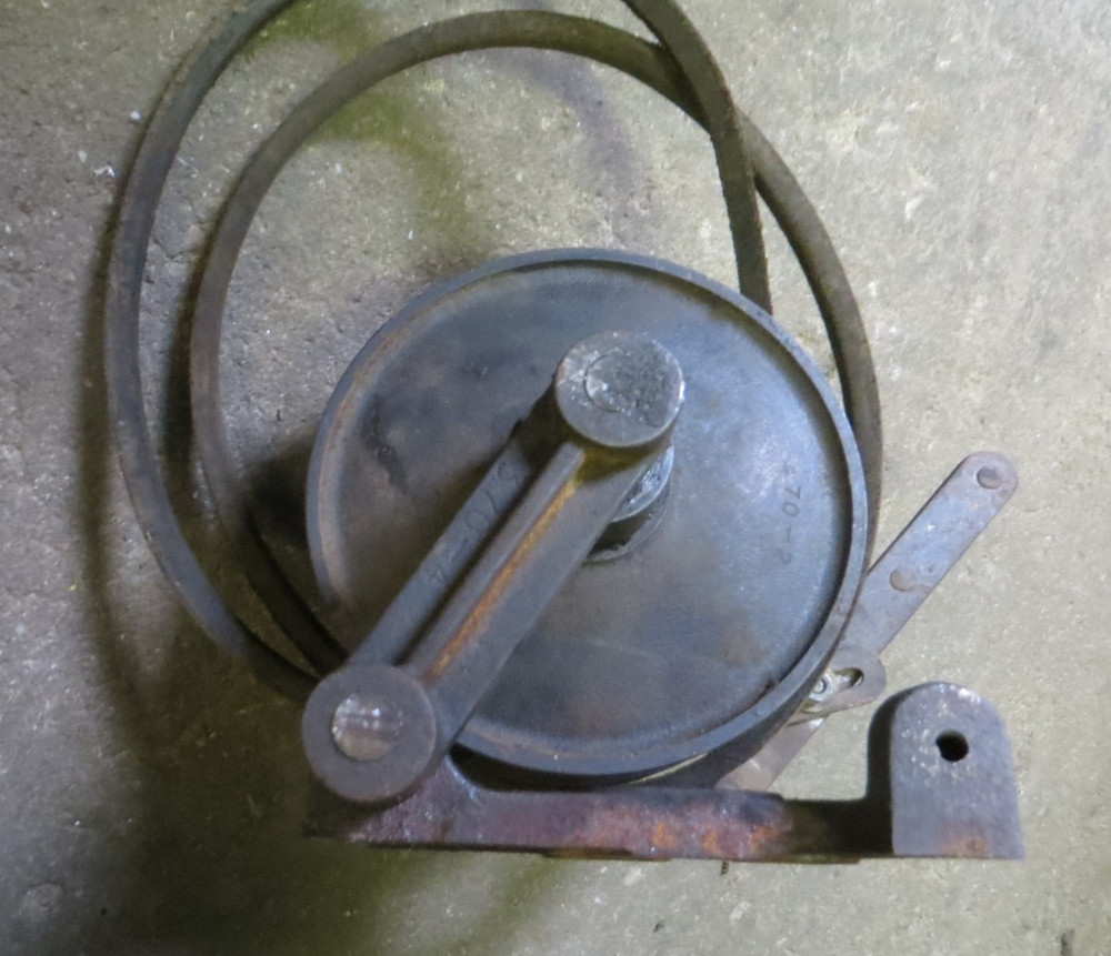 Vintage Variable Speed Drive 7" Pulley System Complete Assembly