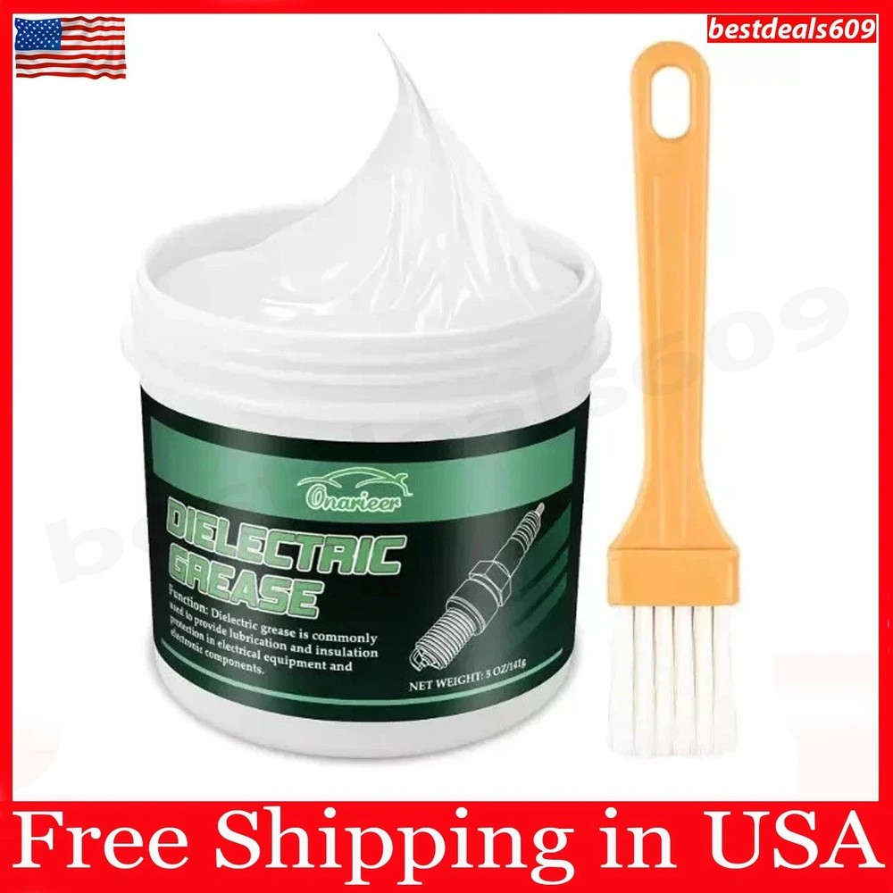 5oz Dielectric Grease for Electrical Connectors Silicone Paste for Auto & Marine