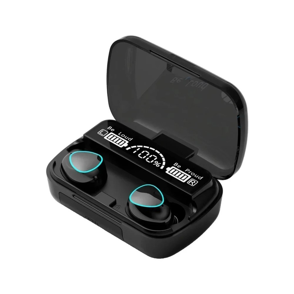 TWS Bluetooth Earbuds Waterproof Bluetooth5.3 Headset Noise Cancelling Wireless~