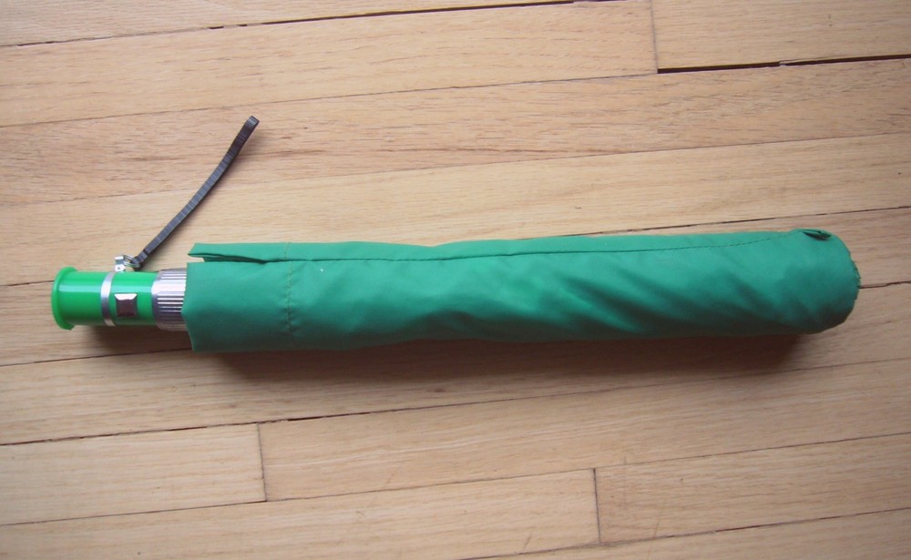Small 33" di GREEN compact Foldable Automatic BINGO UMBRELLA saint patrick's day