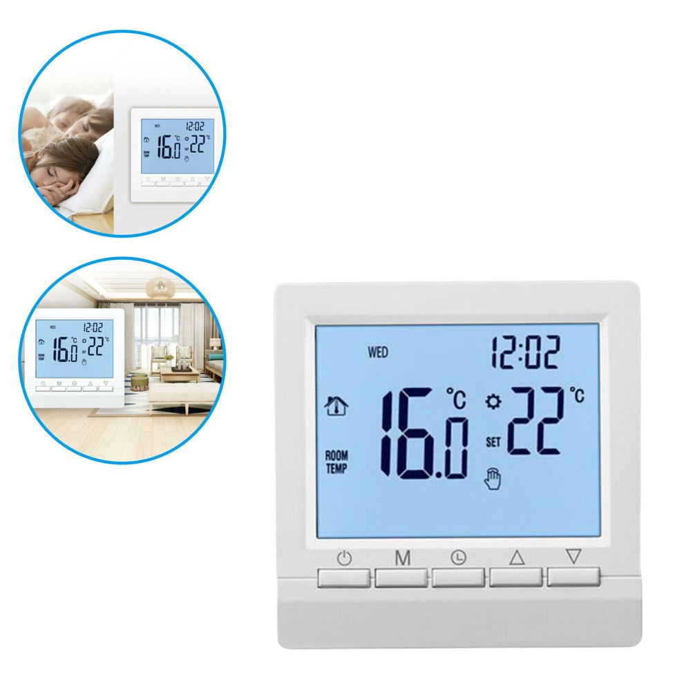 LCD Digital Home Improment Smart Thermostat Temperature Controller Programmable