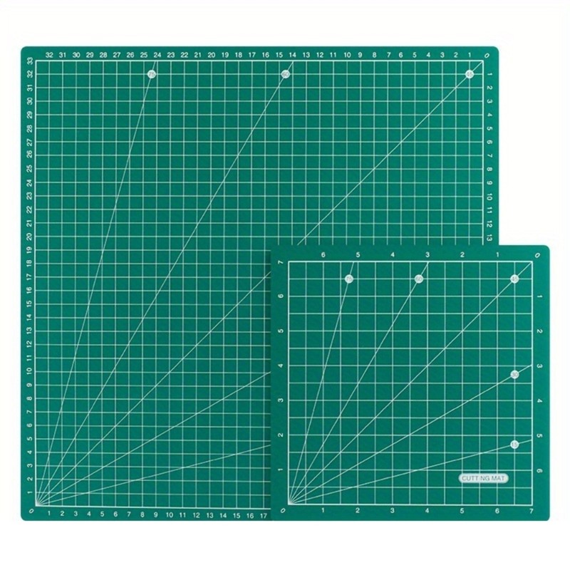 Double Sided Fabric Cutting Mat Multipurpose Craft Mat Scrapbooking Mat