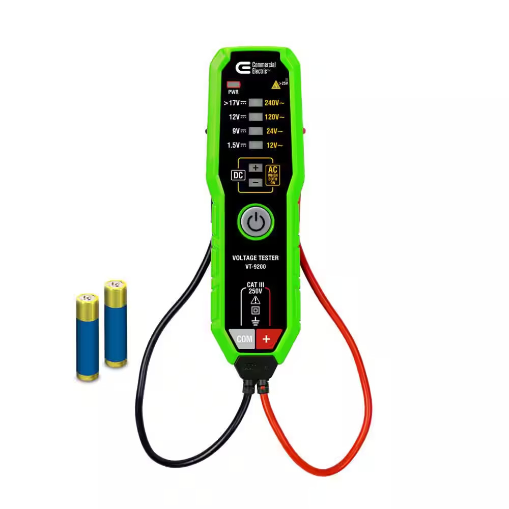 4-Range Electronic AC/DC Voltage Tester