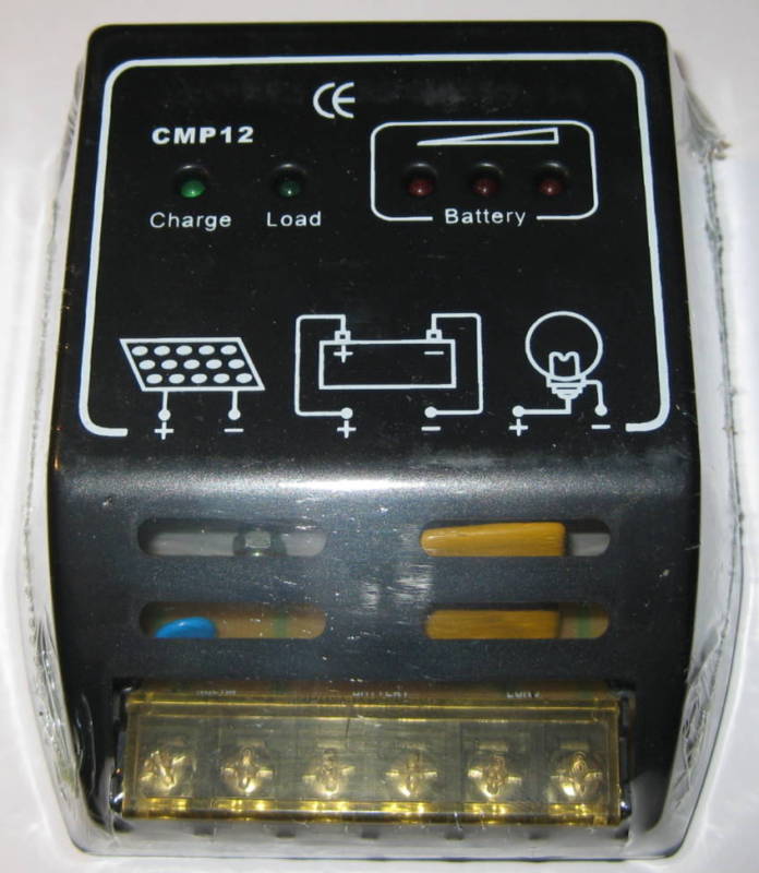 Solar Regulator  - 10 Amp - 12 Volt -  Solar Controller - Suunny CMP12