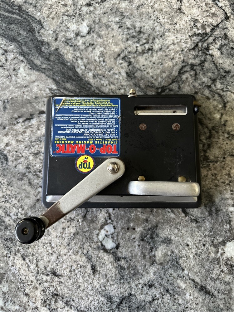 Top Brand Top-O-Matic Cigarette Rolling Machine