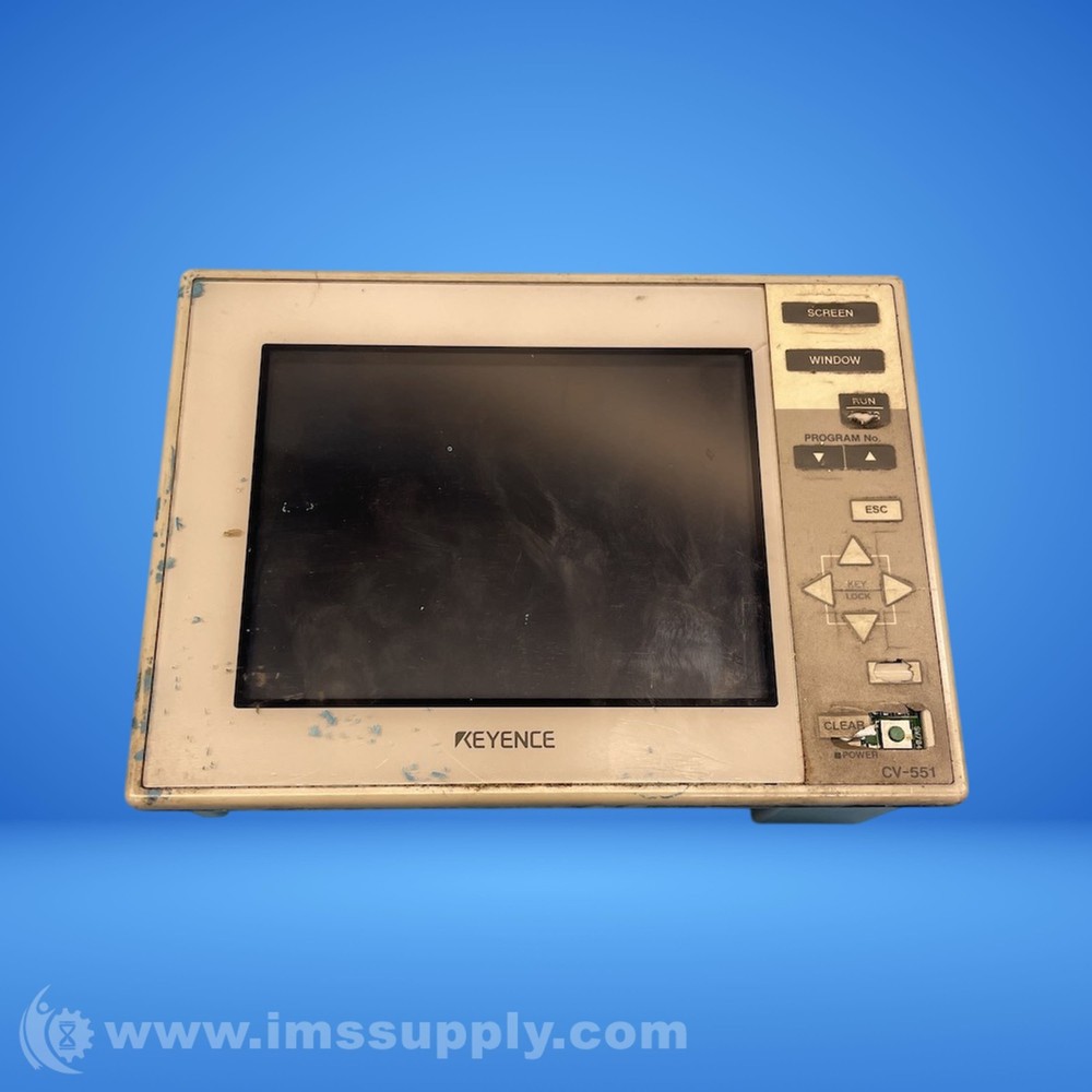 Keyence CV-551 Image Sensor Controller Display USIP
