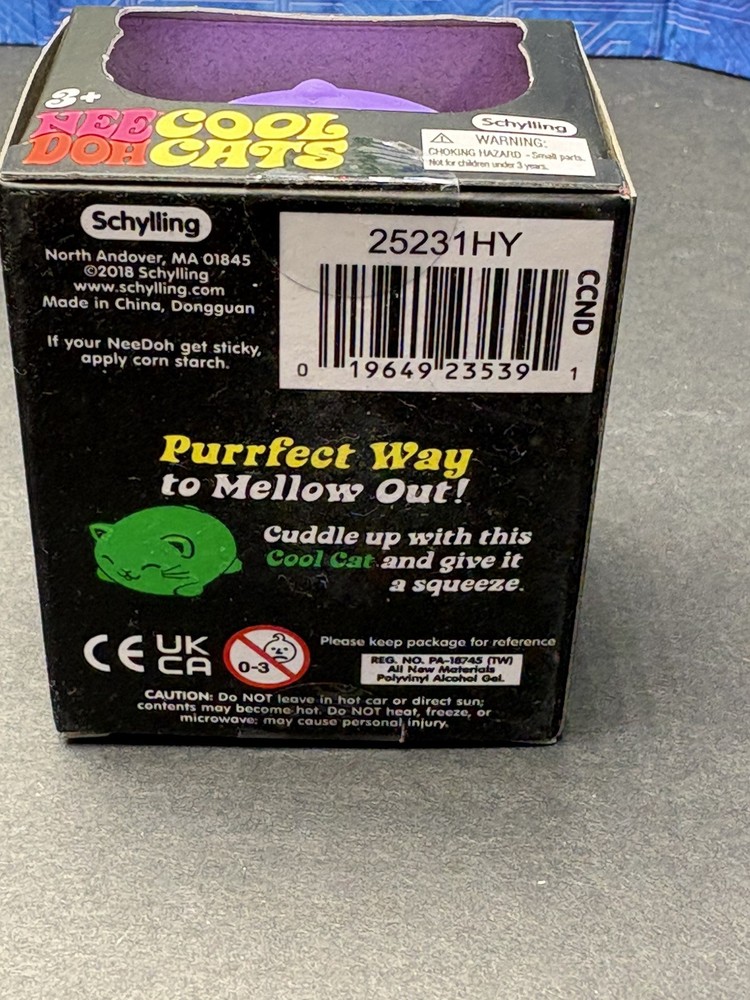 Nee Doh Cool Cats Purple