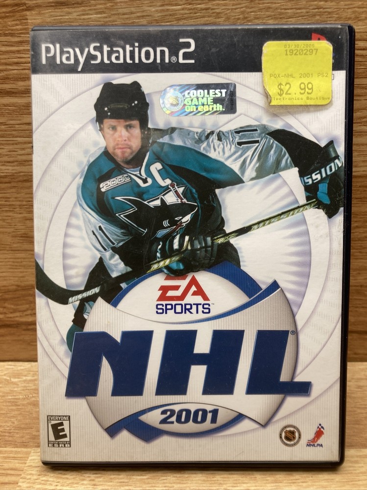 Nhl 2001 PS2 Ea Sports No Manual