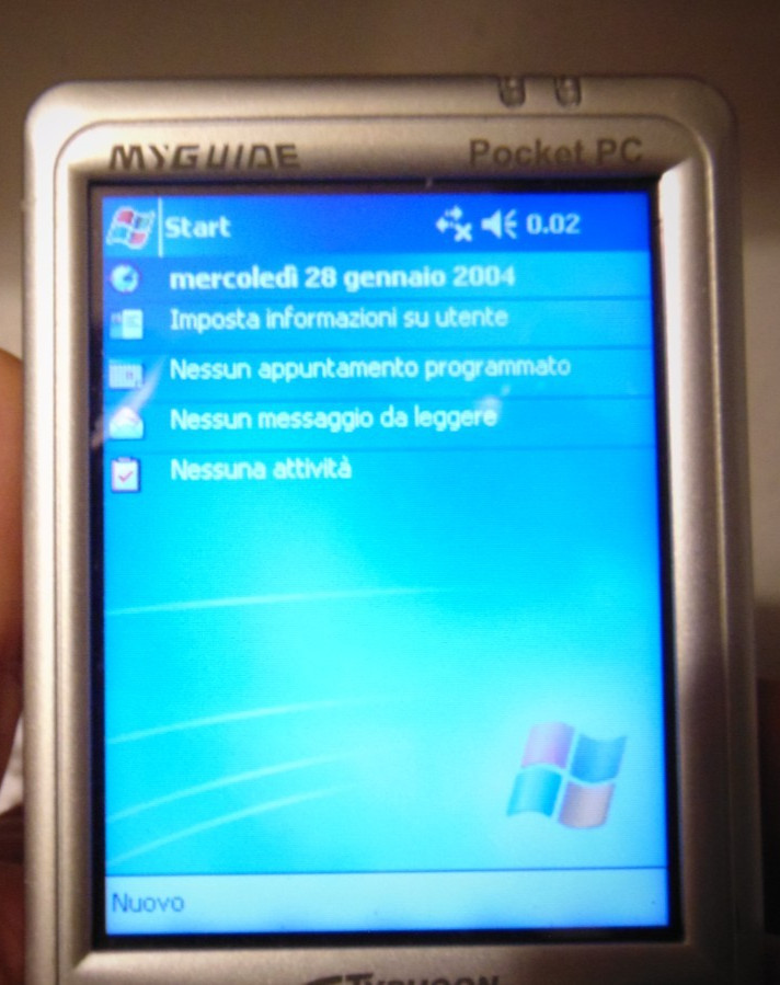 PALMARE - TYPHOON MYGUIDE 3500 - WORKING