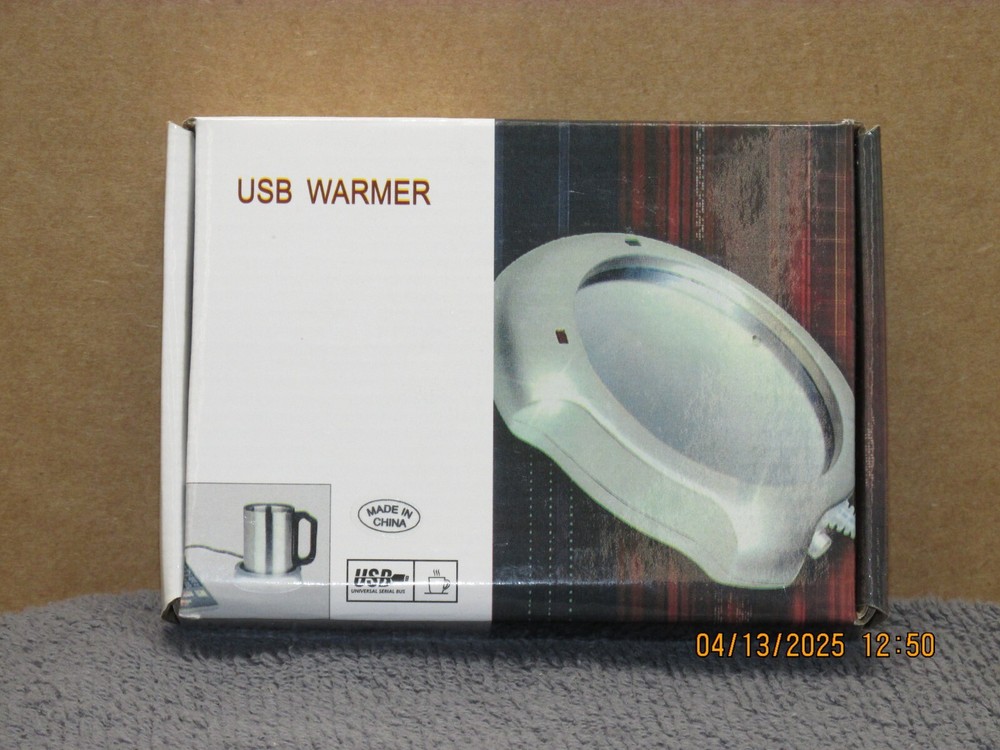 The listing is:(1)Sharp Freight Systems promo USB Cup Warmer.