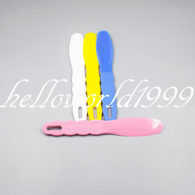 4 Pc Assorted Dental Lab Plastic Mixing Spatula For Impression Material Alginate