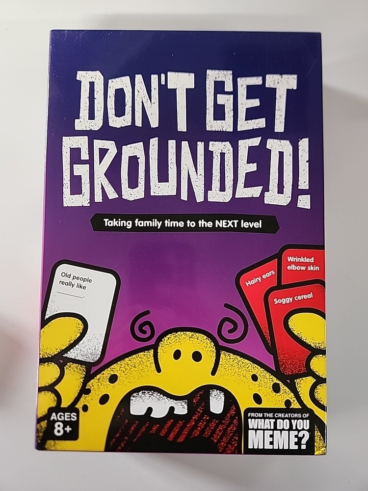 Don't Get Grounded Card Game Ages 8+