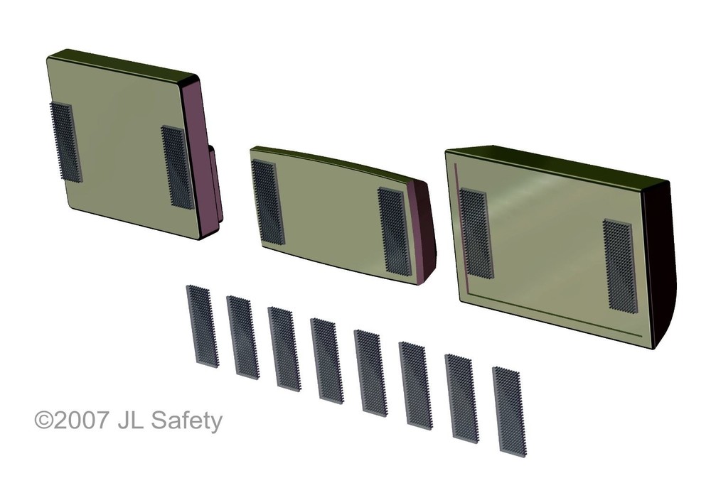8-Strips, 3M Original Clear Mounting Strips for EZPass + 2 alcohol pads