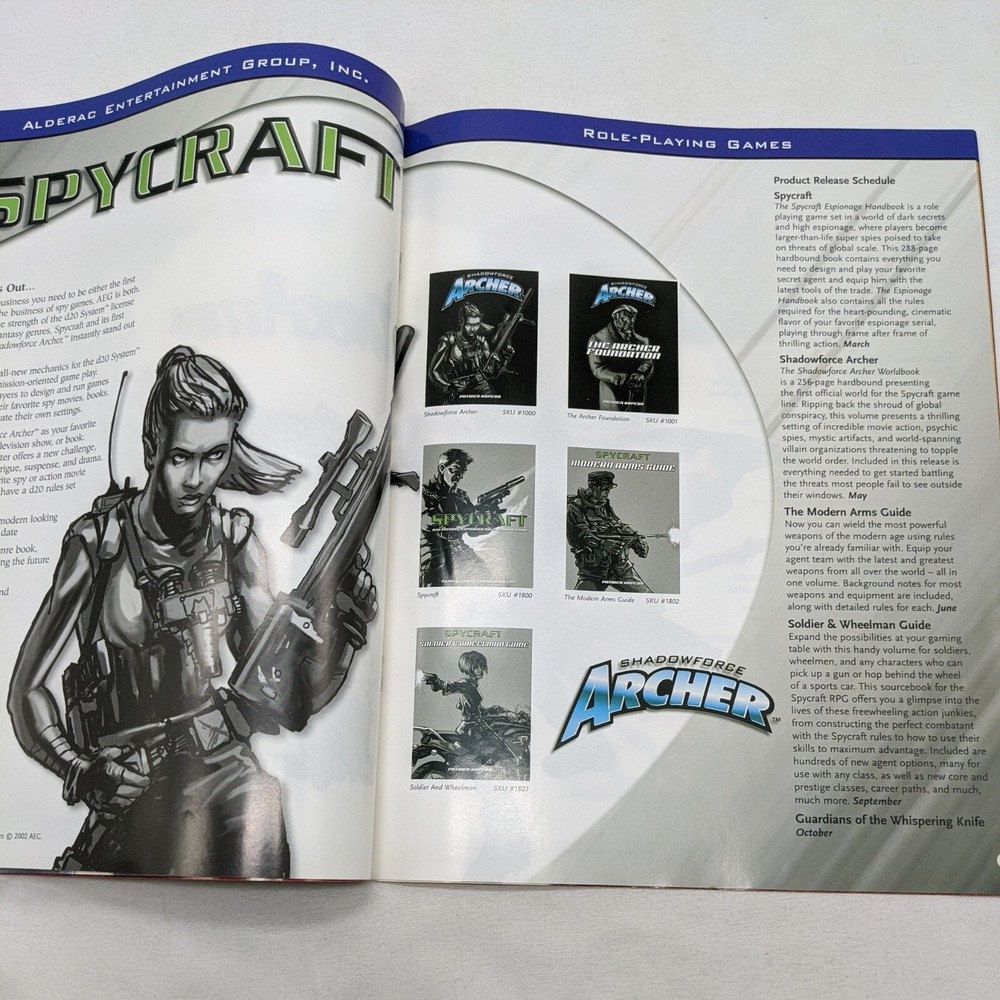 AEG 2002 Product Guide Catalog