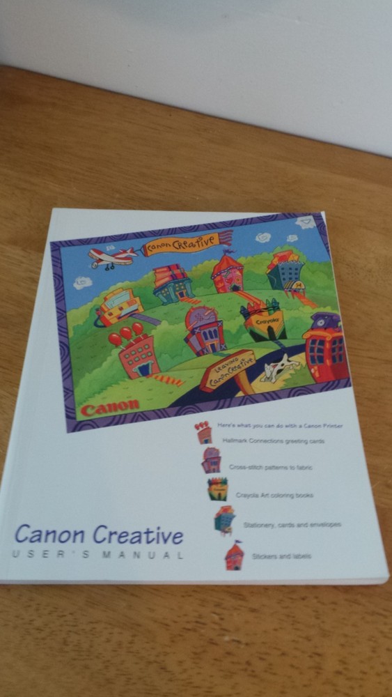 1995 - Canon Creative User's Printer Manual