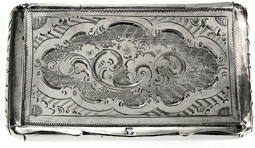 Antique Netherlands 833 Silver Snuff Box