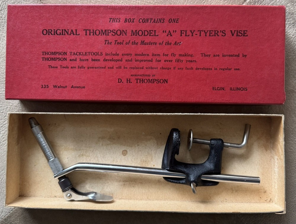 Fly Tying Portable Bench and Vise