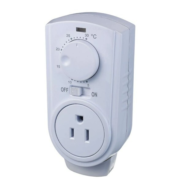 Plug-In Thermostat - 2-pack