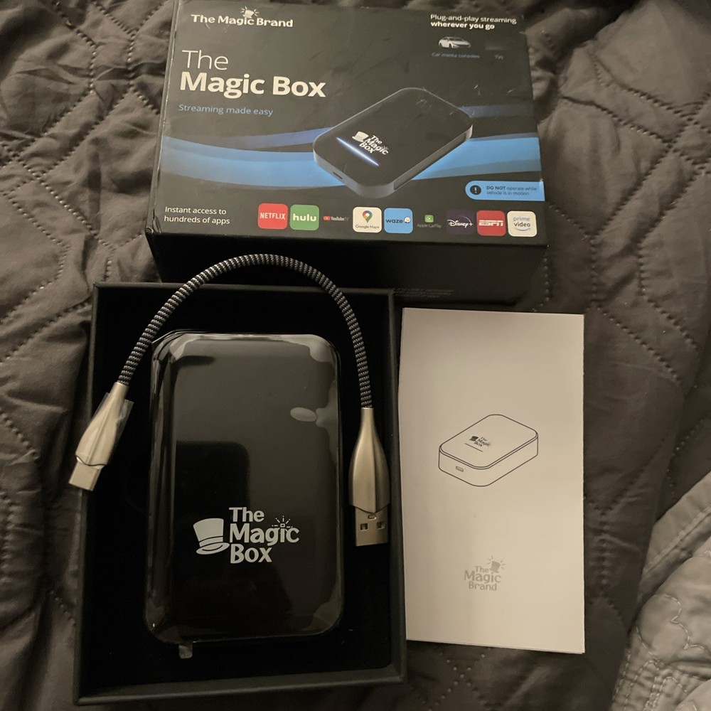 The Magic Box CarPlay Streaming - NetfIix/YouTube  Apple CarPlay AndroidAuto