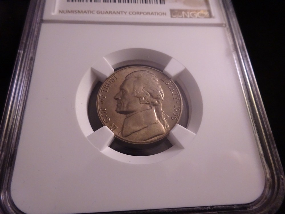 1956 Jefferson Nickel NGC MS66
