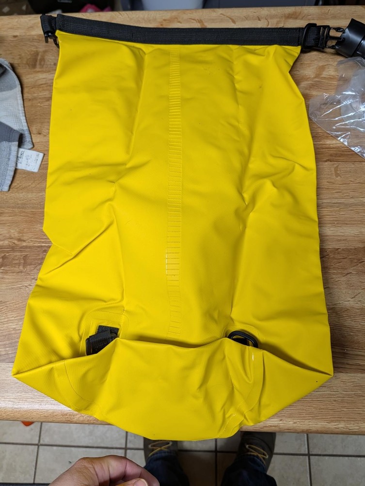 Path & Stream Yellow Waterproof Dry Bag