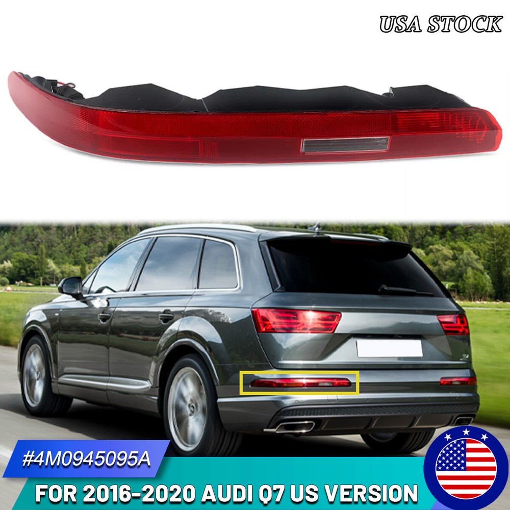 Left Side Rear Stop Lamp Tail Light Brake For Audi Q7 2016 2017-2020 4M0945095A