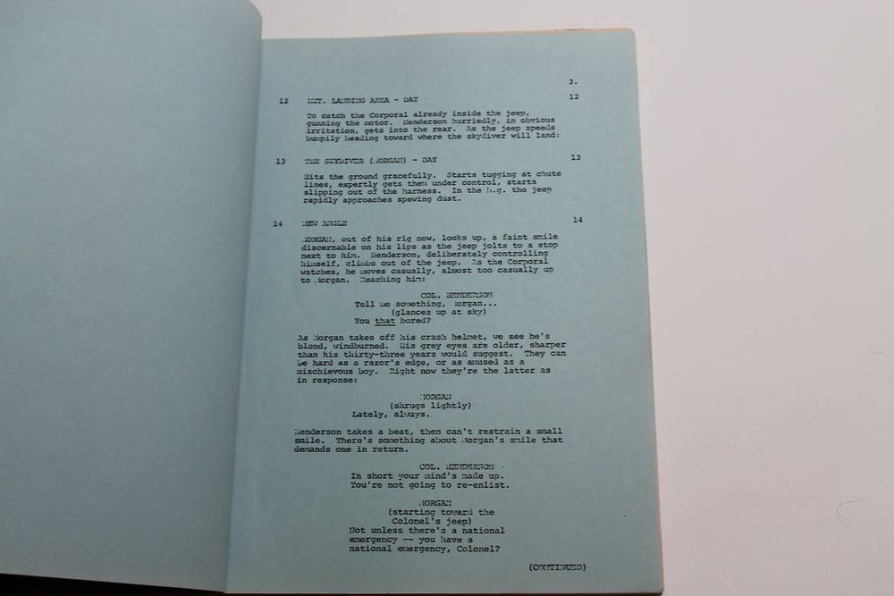 COMMAND 5 / Anthony Spinner 1983 Screenplay, Wings Hauser & John Matuszak