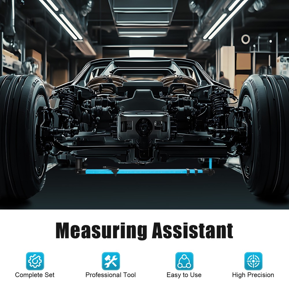 Auto Body Frame Machine 2D Measuring Ruler System High-precision W/ 3D Adapter