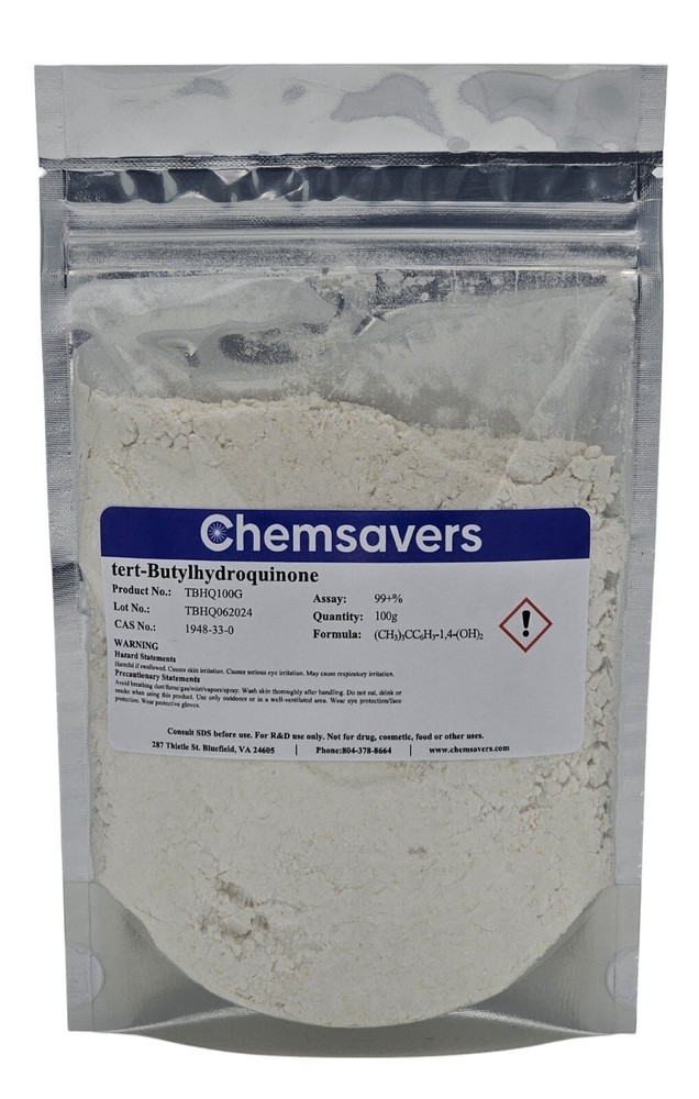 tert-Butylhydroquinone, 99+%, 100g