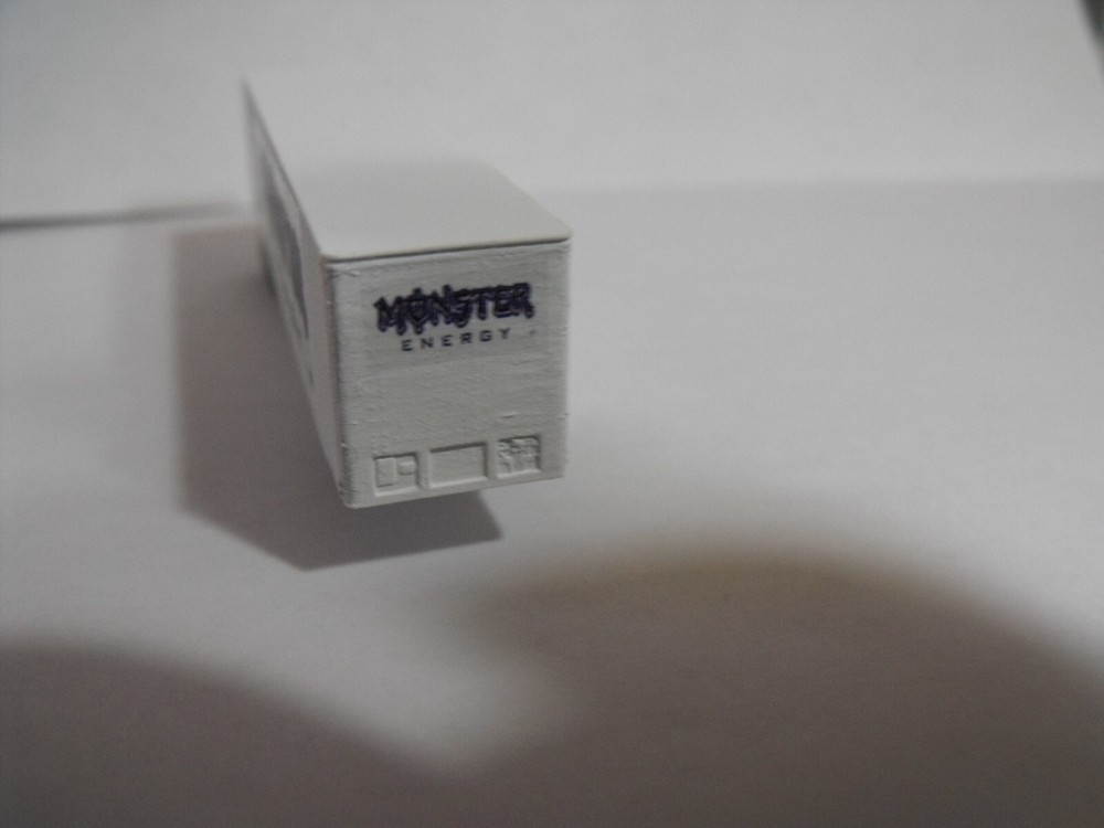 N Scale Micro Trains 45' Trailer. " Monster Energy "
