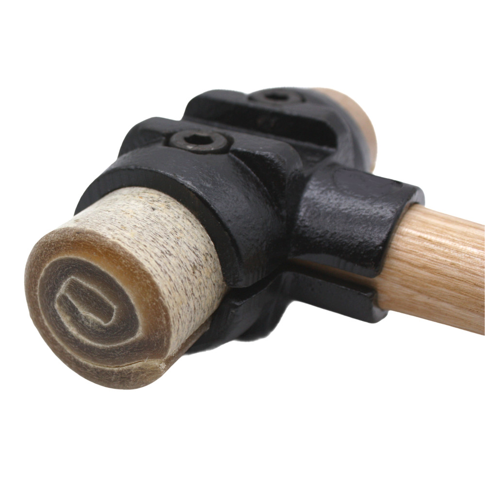 C.S. Osborne #394-3R Rawhide Split Head Hammer Size 3