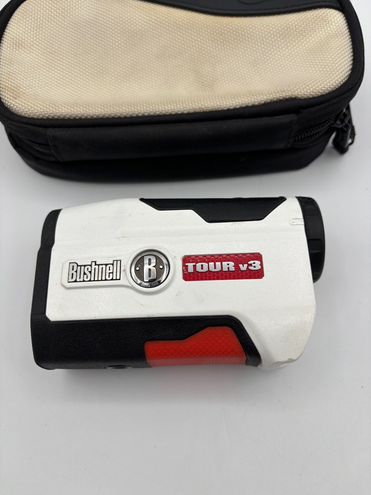 Bushnell Tour V3 Golf Rangefinder White Bundle