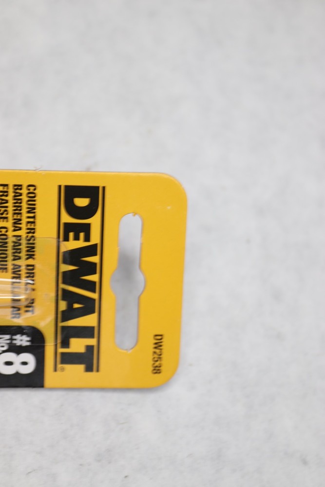 DeWalt Rapid Load Countersink Drill Bit #8 11/64" DW2538