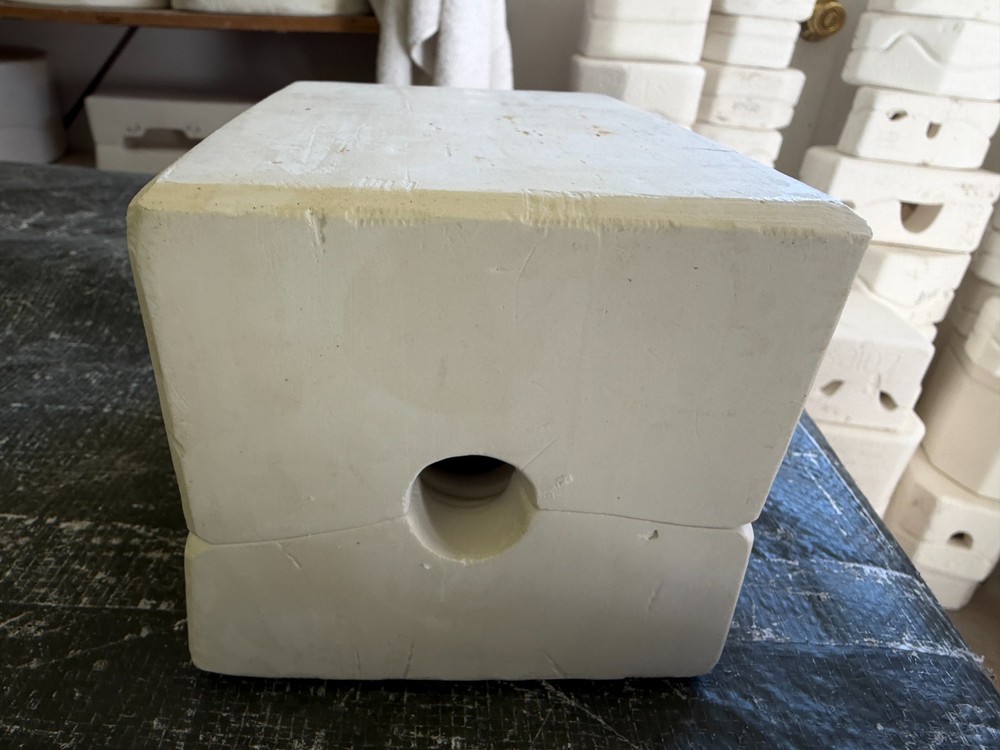 VINTAGE BOOTHE CERAMIC MOLD #TEDDY BEAR SOAP DISPENSER