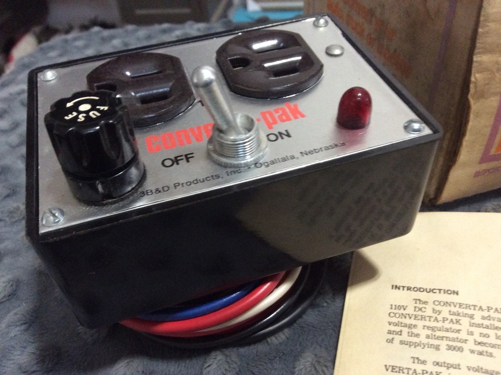 Converta - Pak ~ Voltage Converter Model CVP-1