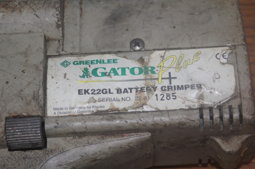 Greenlee Gator Crimping Tool EK22GL