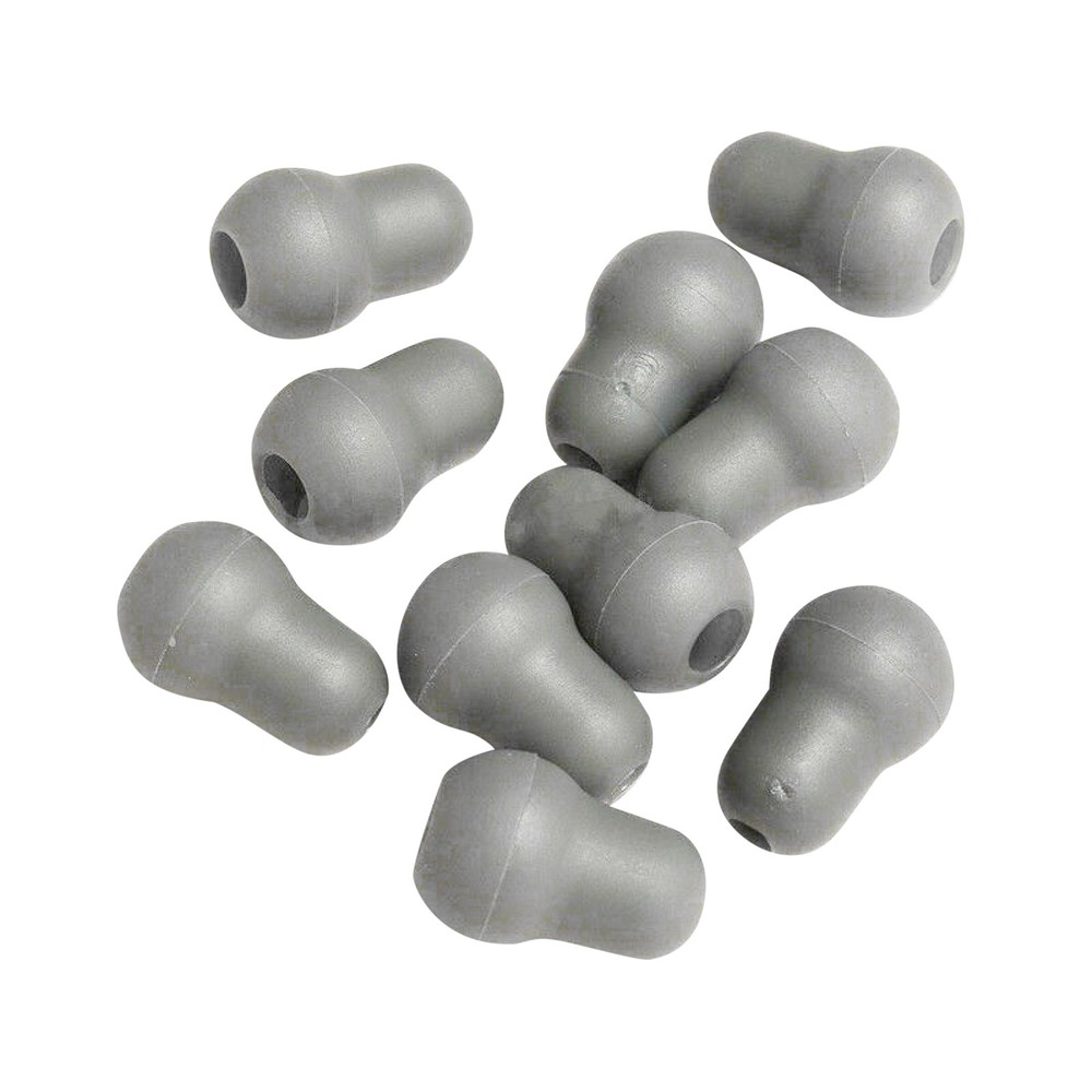 10Pcs Silicone Black Soft Eartips Earplug Earpieces For Littmann Stethoscope A