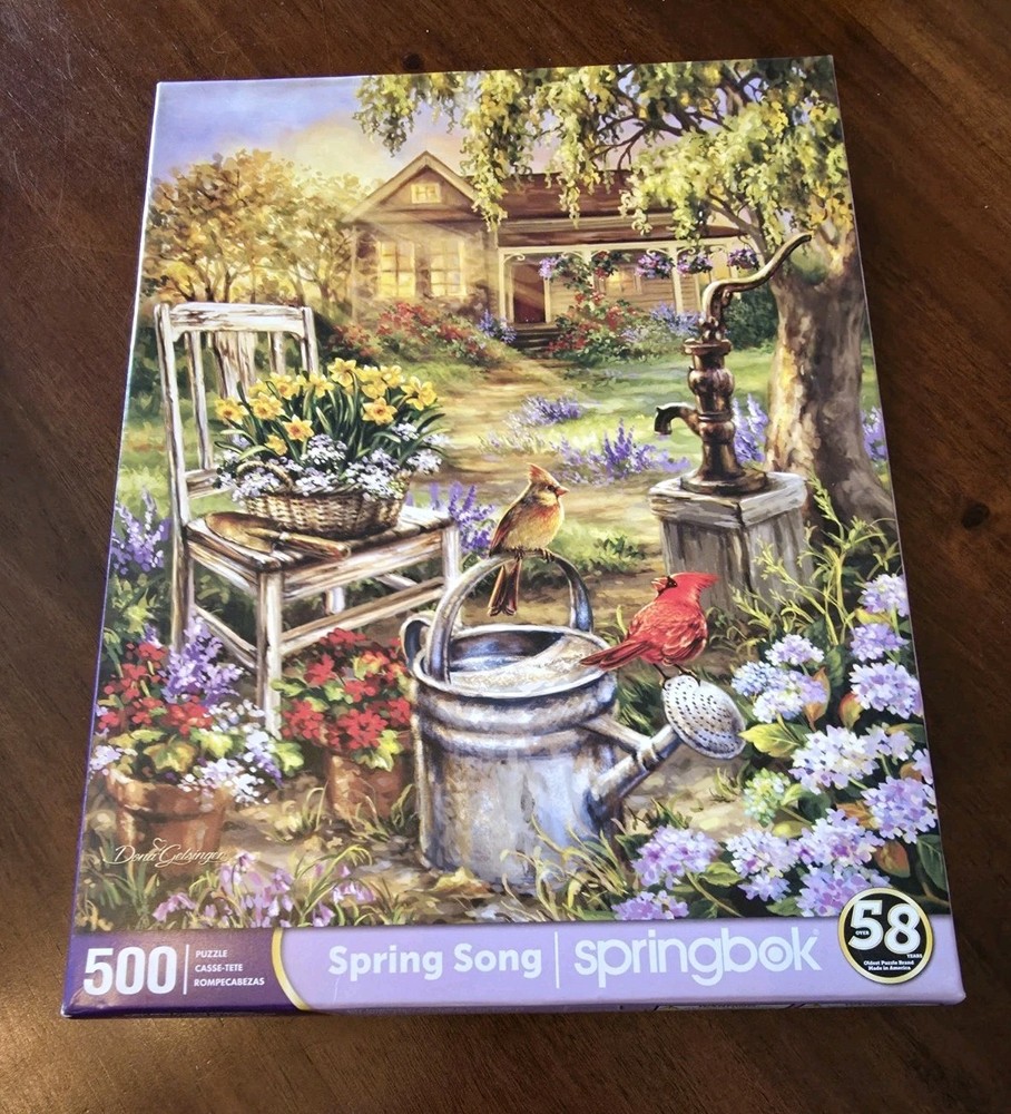 Springbok Puzzle: Spring Song (500 Piecies)