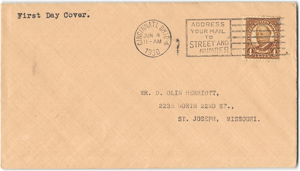 US #690 FDC, 1930