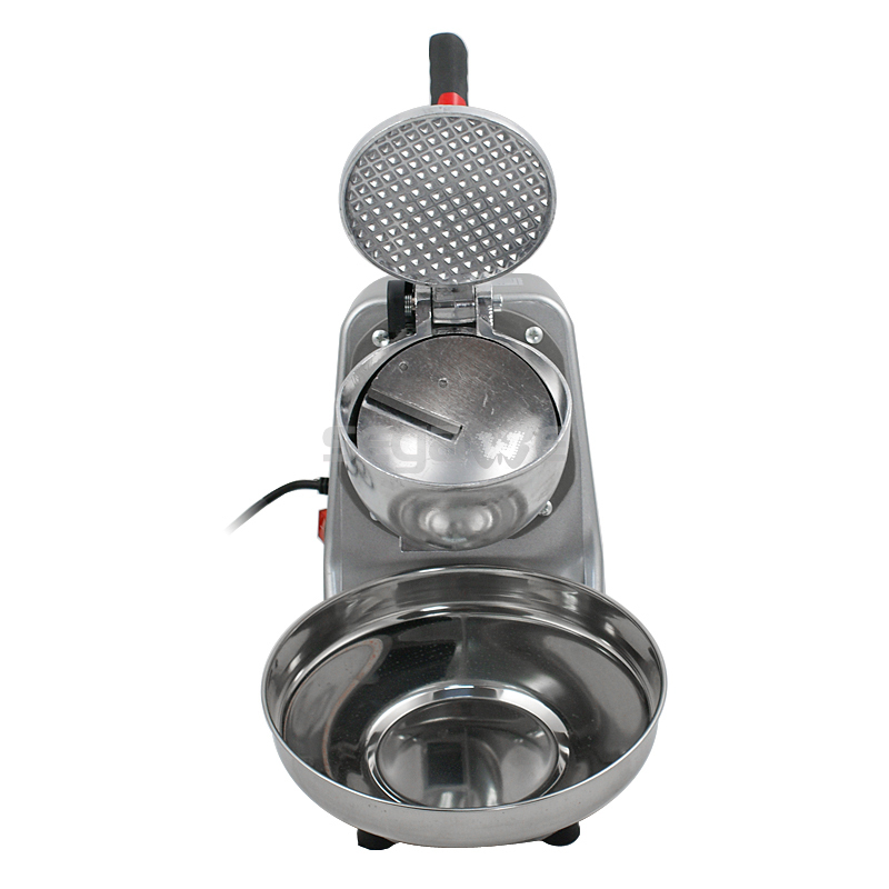 Electric Ice Crusher Shaver Machine Shaved Ice 143 lbs Silver Snow Cone Maker