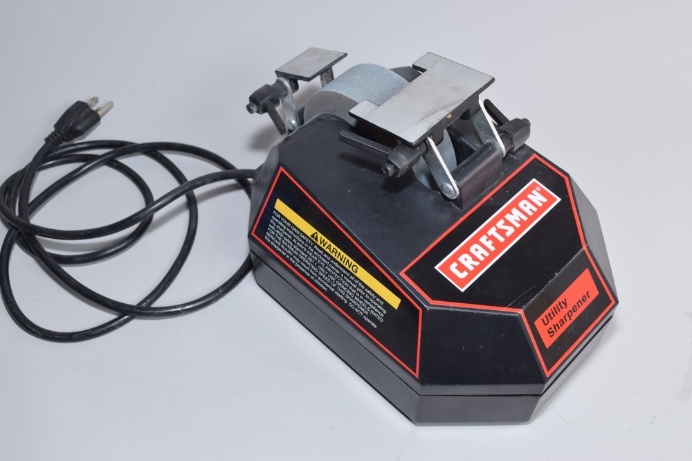 Craftsman 21170 Utility Sharpener Refurbished New Belts Box