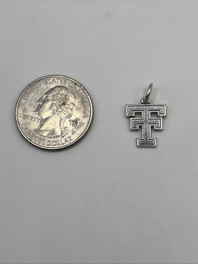 James Avery Retired Sterling Silver “Texas Tech” Charm