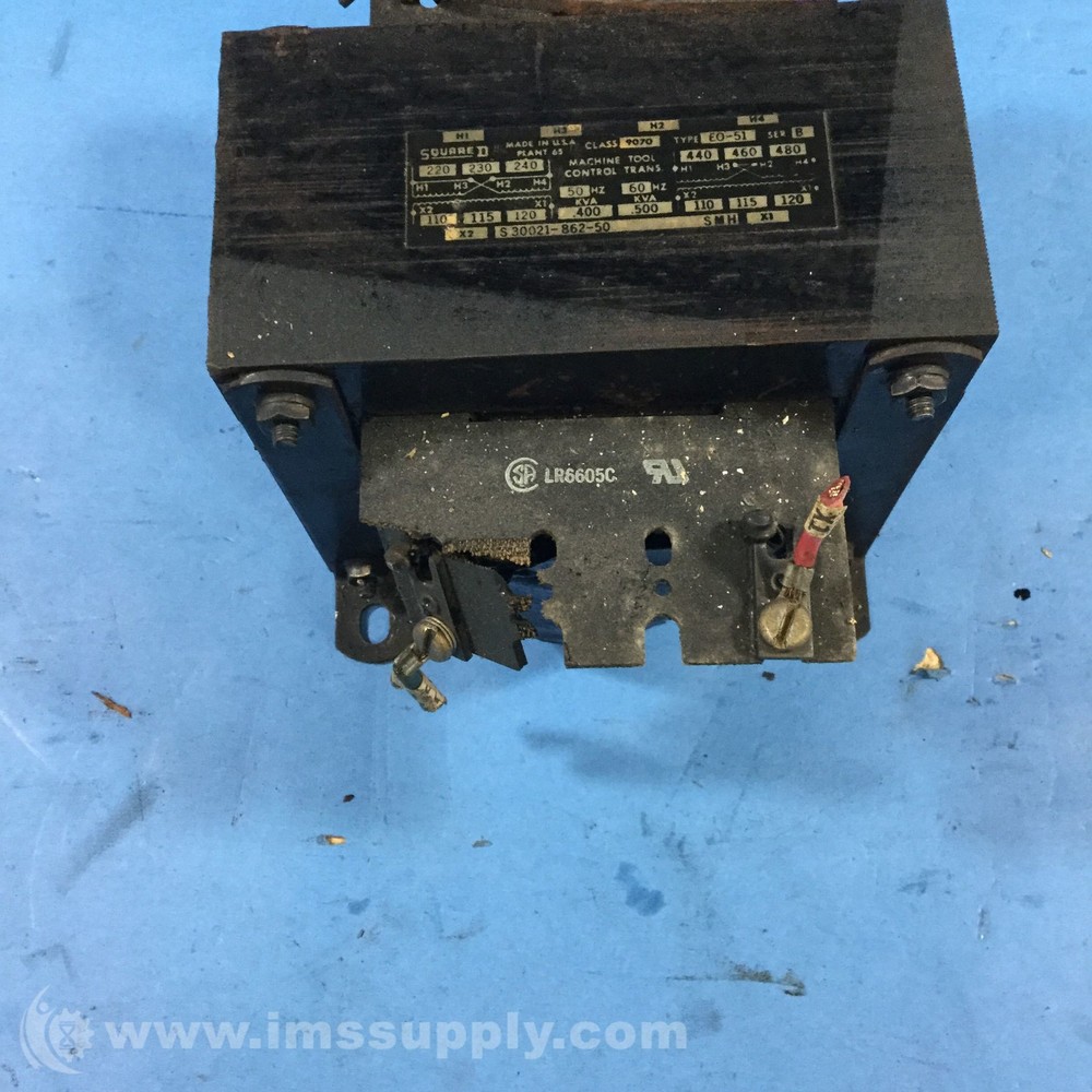 Square D 9070-E0-51 Control Circuit Transformer Open Type USIP