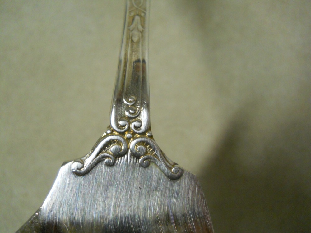 1893 Gorham LUXEMBOURG Silver Plate Medium Cold Meat Serving Fork Replacement