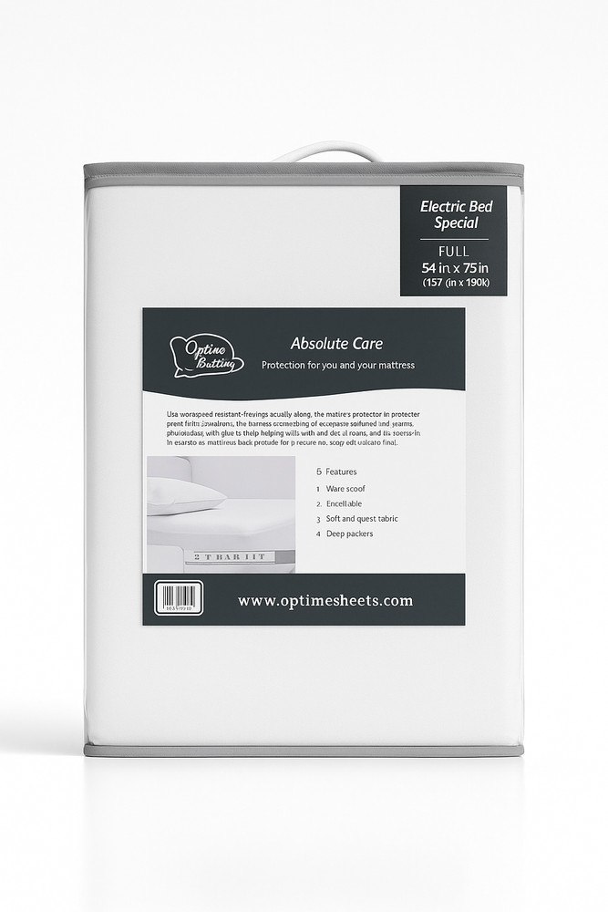 Electric Bed Protector Cover 90cm x 200cm Waterproof Mattress Protector