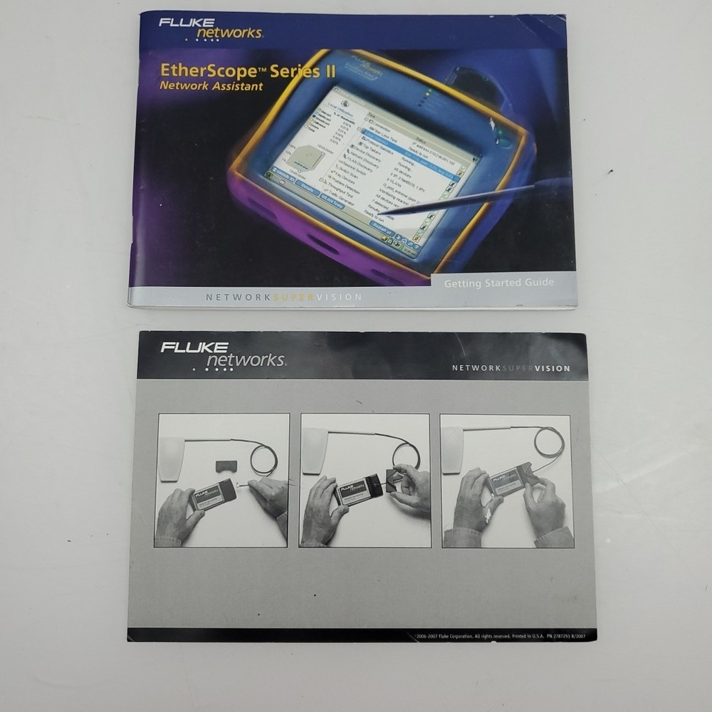 Fluke Networks EtherScope Series II Network Assistant with Case & Accessories